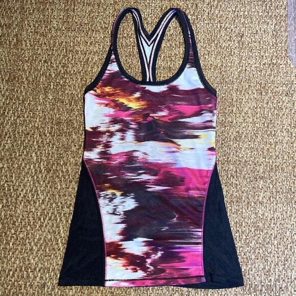 Lululemon Cool Racerback *Shine On Pigment Wind Berry Rumble Multi size XS - Picture 2 of 11